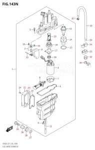 05004F-610001 (2016) 50hp E01-Gen. Export 1 (DF50AVT  DF50AVTH) DF50A drawing FUEL VAPOR SEPARATOR (DF50AVT:E01)