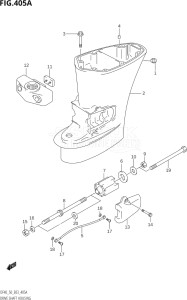 04001F-421001 (2004) 40hp E03-USA (DF40TK4) DF40 drawing DRIVE SHAFT HOUSING