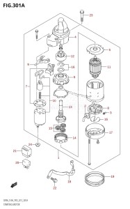 DF9.9A From 00994F-310001 (P03)  2013 drawing STARTING MOTOR