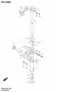 DF15A From 01504F-040001 (P03)  2020 drawing SWIVEL BRACKET (DF9.9BT,DF20AT)