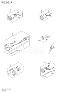 01504F-040001 (2020) 15hp E01-Gen. Export 1 (DF15AR   DF15AT_2) DF15A drawing OPT:METER (SEE NOTE)