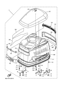 225FETOX drawing FAIRING-UPPER