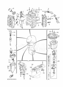 LF250UCA drawing MAINTENANCE-PARTS