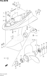 06001F-971001 (1999) 60hp E03-USA (DF60THX) DF60 drawing GEAR CASE (K1,K2,K3,K4,K5,K6,K7,K8,K9)