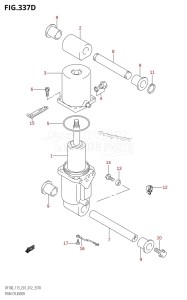 DF115AST From 11504F-040001 (E03)  2020 drawing TRIM CYLINDER (DF115T:E40)