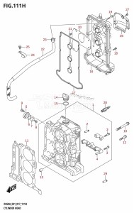 DF50A From 05003F-710001 (E01)  2017 drawing CYLINDER HEAD (DF60A:E40)