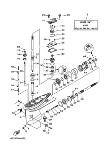 F40A drawing LOWER-CASING-x-DRIVE-1