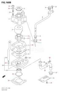 DF9.9 From 00992F-780001 (P01)  2007 drawing WATER PUMP (K7,K8,K9,K10,011)