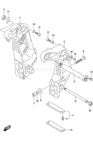 DF 115A drawing Clamp Bracket