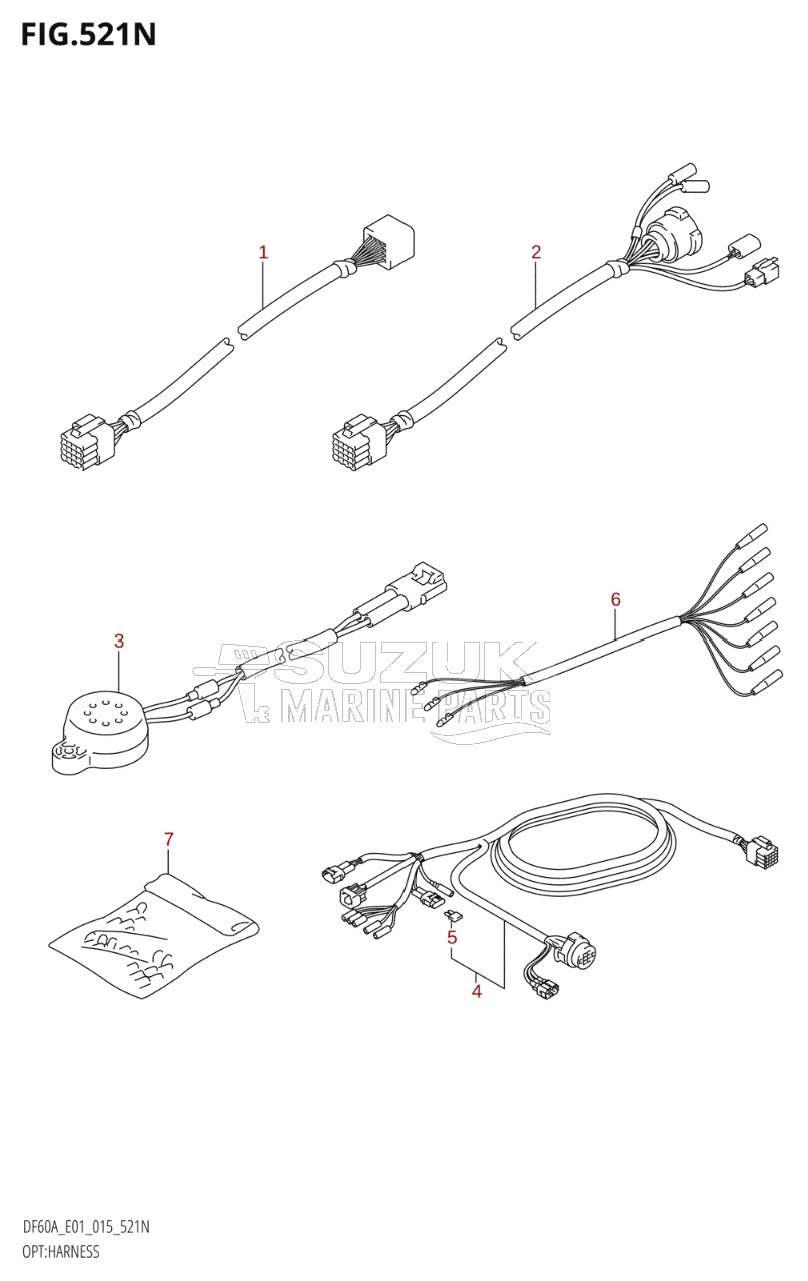 OPT:HARNESS (DF50AVT:E01)