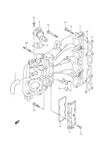 DF 115 drawing Intake Manifold