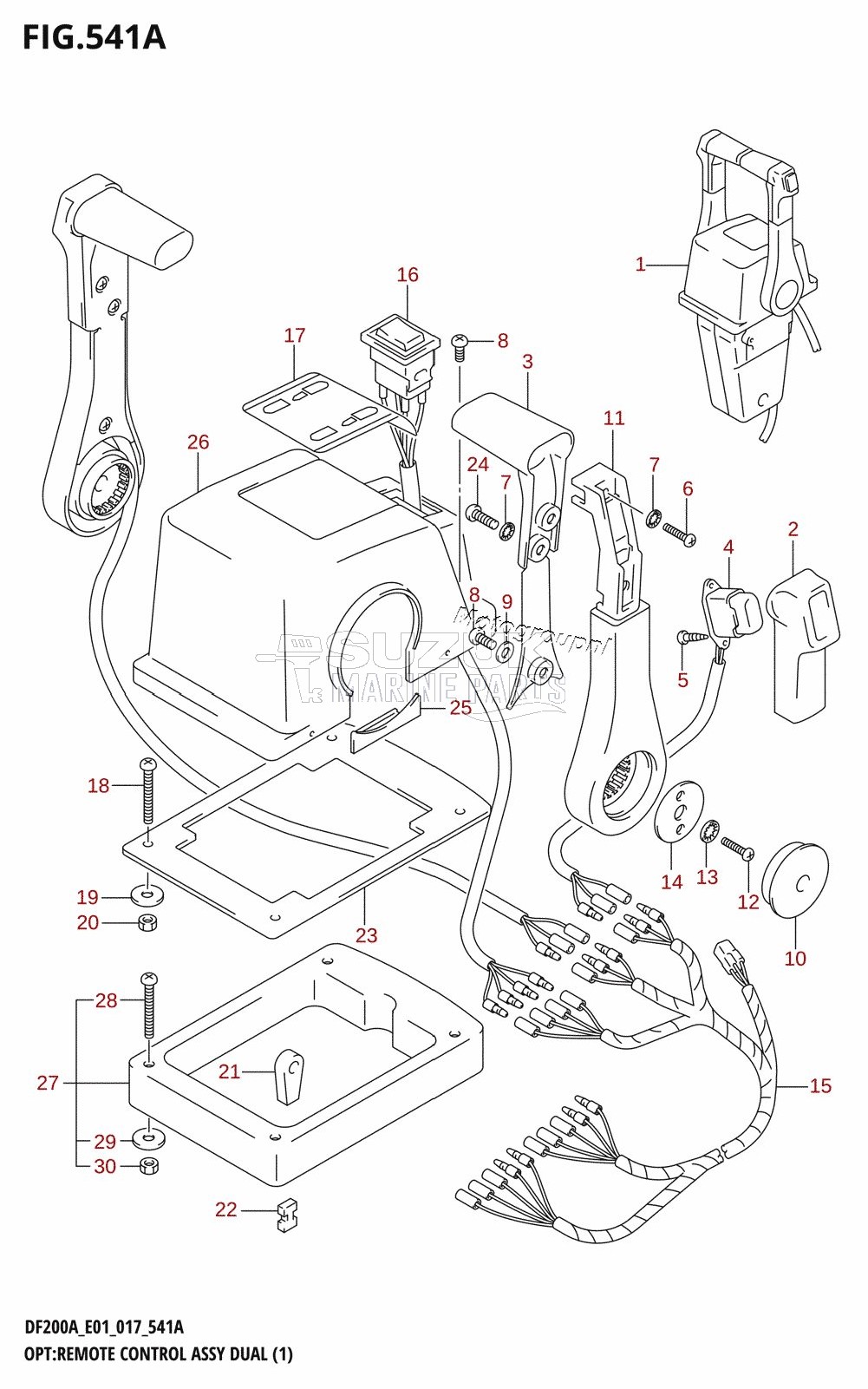 OPT:REMOTE CONTROL ASSY DUAL (1)