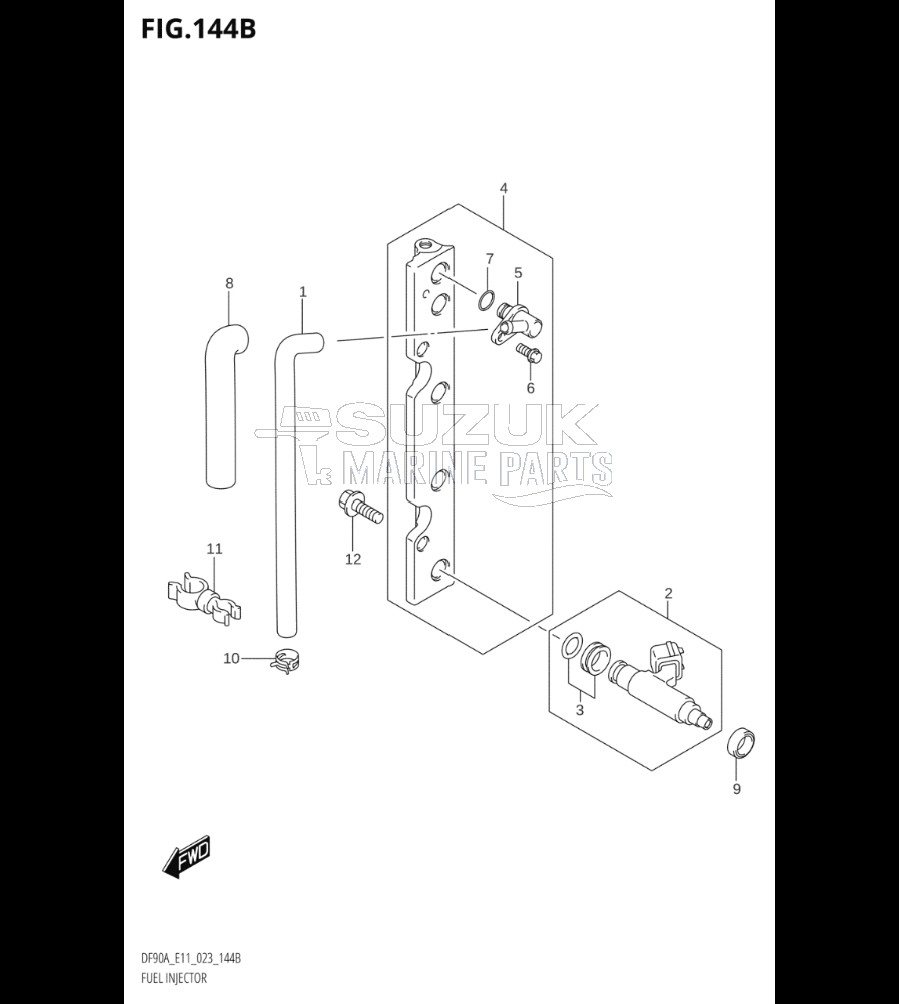 FUEL INJECTOR (E40)