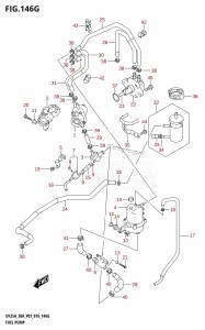 DF25A From 02504F-610001 (P01)  2016 drawing FUEL PUMP (DF30AT:P01)