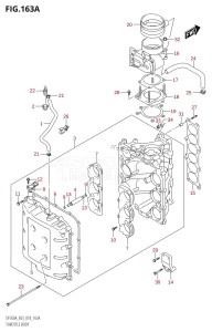 DF350A From 35001F-710001 (E03)  2017 drawing THROTTLE BODY