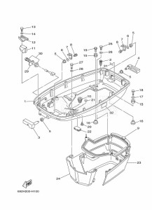 E75BMHDL drawing BOTTOM-COWLING