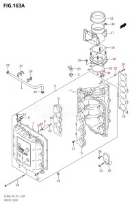 DF300A From 30002P-310001 (E40)  2013 drawing THROTTLE BODY