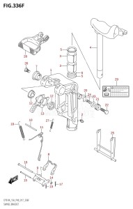 DT9.9A From 00993K-710001 (P36 P40)  2017 drawing SWIVEL BRACKET (DT15A:P40)