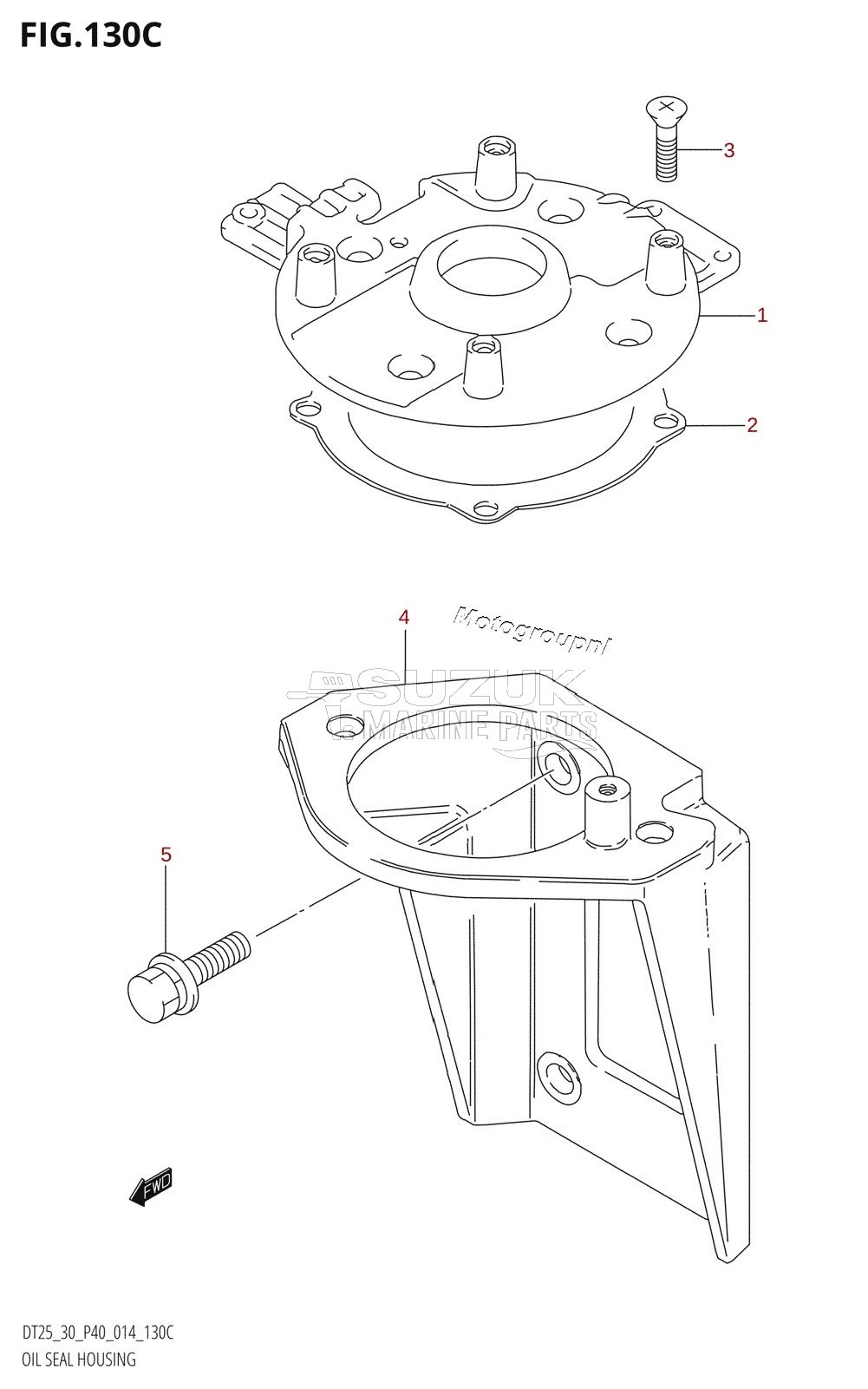 OIL SEAL HOUSING (DT30R:P40)