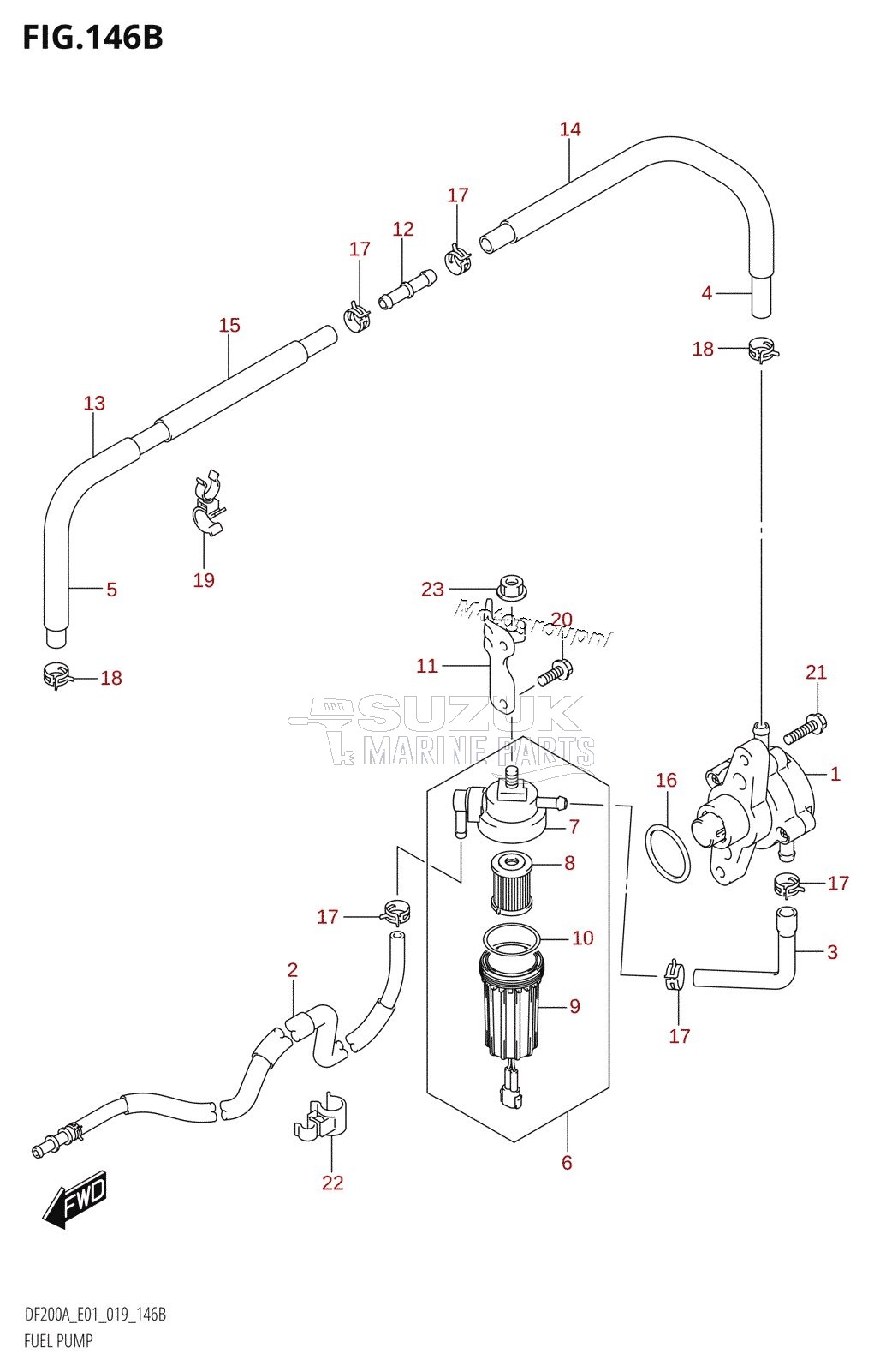 FUEL PUMP (E40)