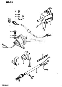 DT60 From 06001-301001 ()  1983 drawing ELECTRICAL (2)