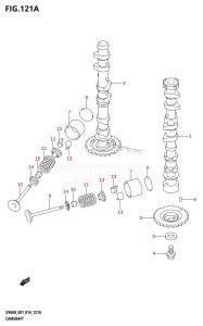 DF60A From 06002F-410001 (E01 E40)  2014 drawing CAMSHAFT