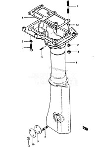 DT8 From 0801-100001 ()  1988 drawing DRIVESHAFT HOUSING