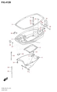 DT40 From 04005K-510001 ()  2015 drawing LOWER COVER (DT40W:P90)