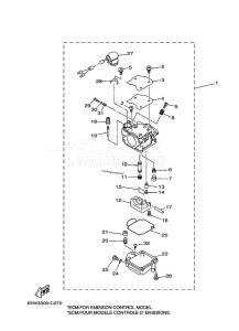 F20AES drawing CARBURETOR