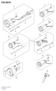 DF90A From 09003F-310001 (E01 E40)  2013 drawing OPT:METER (DF90ATH:E40)