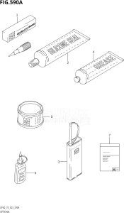 07001F-971001 (1999) 70hp E03-USA (DF70THX  DF70TX) DF70 drawing OPTIONAL