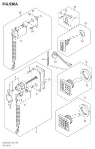 DF300A From 30002P-810001 (E01 E40)  2018 drawing OPT:SWITCH