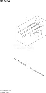 02504F-240001 (2022) 25hp P03-U.S.A (DF25A    DF25AT    DF25ATH    DT25K) DF25A drawing OPT:REMOCON CABLE