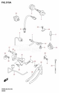 DF200AZ From 20003Z-810001 (E03)  2018 drawing SENSOR