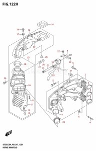 DF30A From 03003F-710001 (P01 P40)  2017 drawing INTAKE MANIFOLD (DF30ATH:P01)