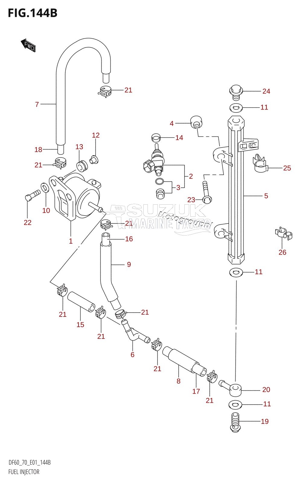 FUEL INJECTOR (X,Y,K1,K2,K3,K4,K5,K6,K7,K8,K9)