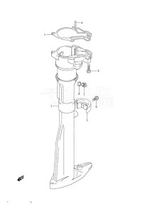 DF 2.5 drawing Drive Shaft Housing