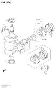 DF20A From 02002F-310001 (P03)  2013 drawing CRANKSHAFT