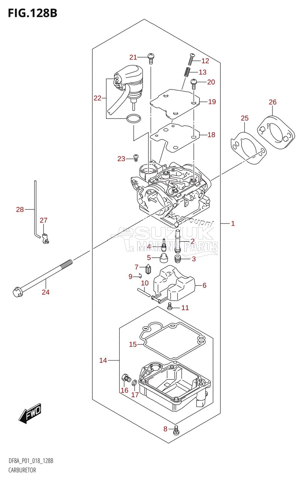 CARBURETOR (DF8AR)