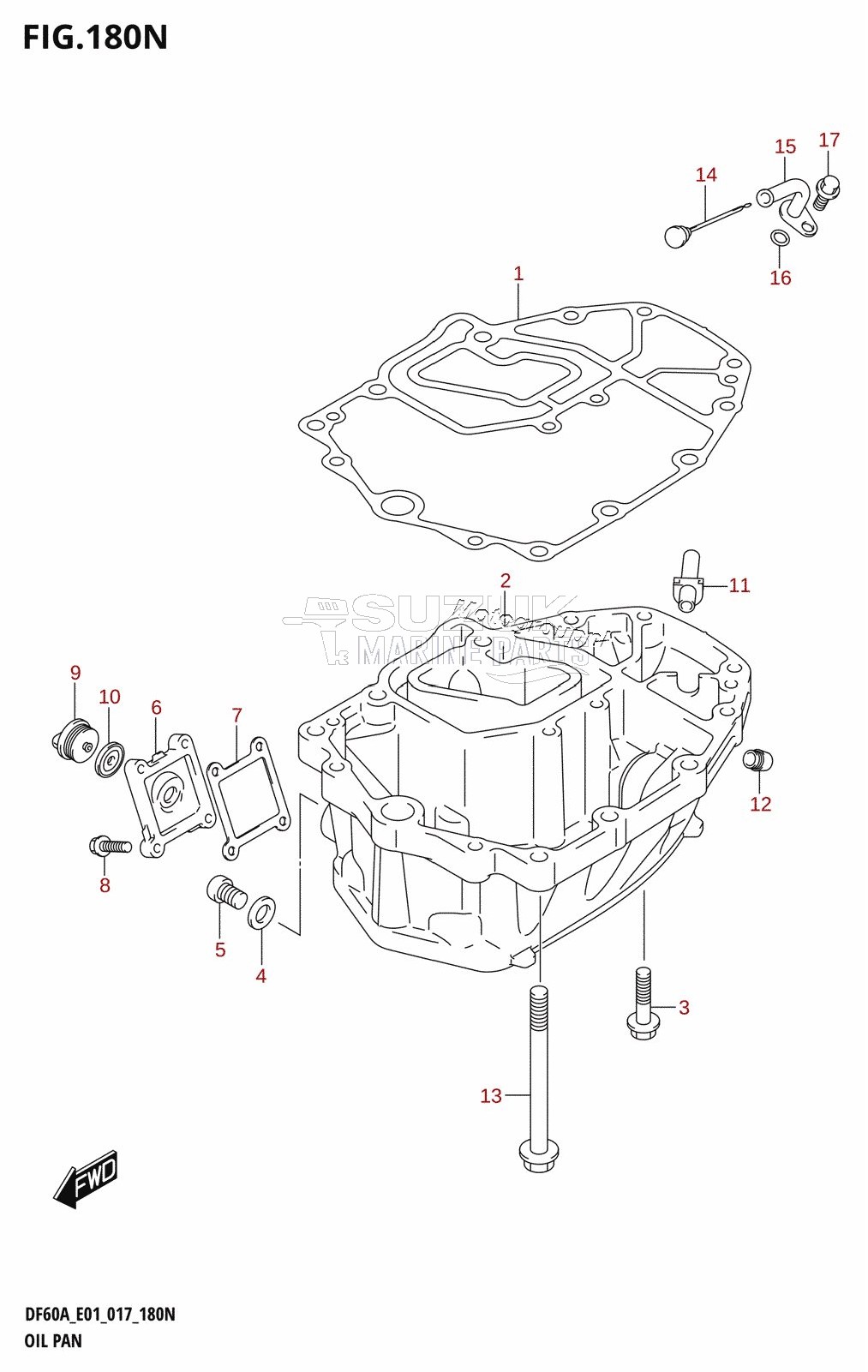 OIL PAN (DF50AVT:E01)