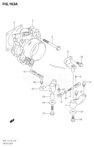 DF115Z From 11501Z-980001 (E03)  2009 drawing THROTTLE BODY