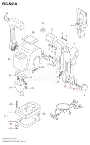 DF250ST From 25004F-240001 (E03)  2022 drawing OPT:REMOTE CONTROL ASSY DUAL (1)