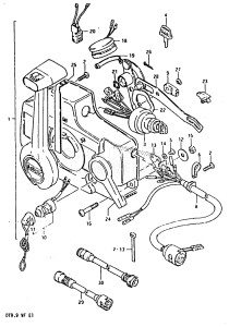 DT9.9 From 00993-512880 ()  1985 drawing OPTIONAL : REMOTE CONTROL (1)