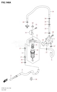 DF100C From 10005F-340001 (E01)  2023 drawing FUEL PUMP