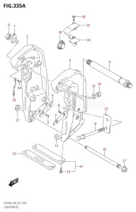 DF250 From 25005F-340001 (E40)  2023 drawing CLAMP BRACKET