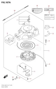 02504F-710001 (2017) 25hp P01-Gen. Export 1 (DF25A  DF25AR  DF25AT  DF25ATH) DF25A drawing RECOIL STARTER