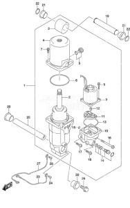 DF 70A drawing Trim Cylinder