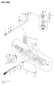 DT40 From 04005K-510001 ()  2015 drawing FUEL PUMP (DT40WK:P40)