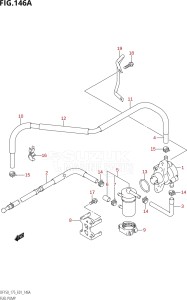 15002Z-110001 (2011) 150hp E01-Gen. Export 1 (DF150Z) DF150Z drawing FUEL PUMP (E01:(K6,K7,K8,K9))