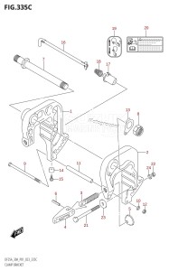 DF25A From 02504F-140001 (P01)  2021 drawing CLAMP BRACKET (DF30A)